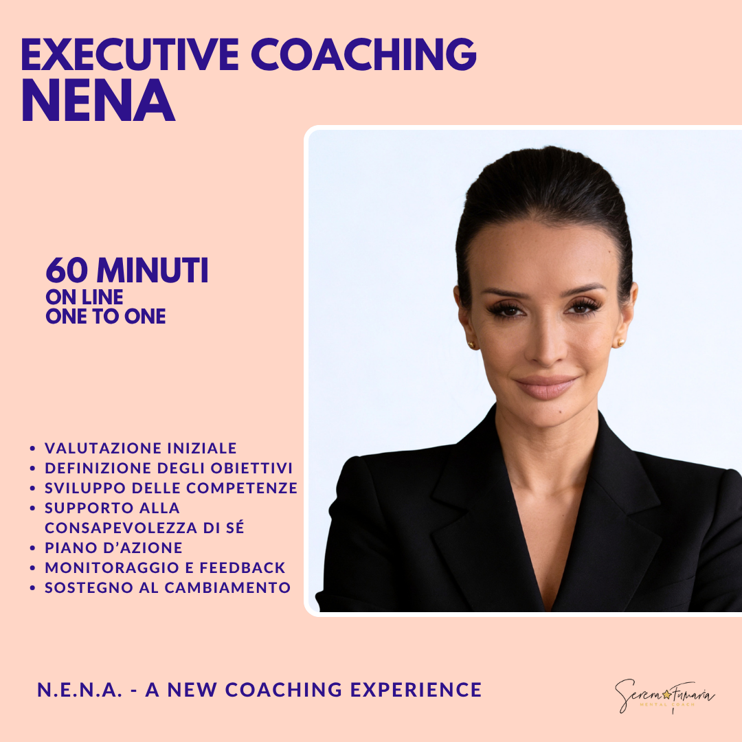 Consulenza di EXECUTIVE COACHING one-to-one Metodo NENA