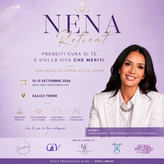 BE KIND TO YOURSELF- NENA RETREAT - 12/13 settembre 2026    Nena Retreat - Salice Terme