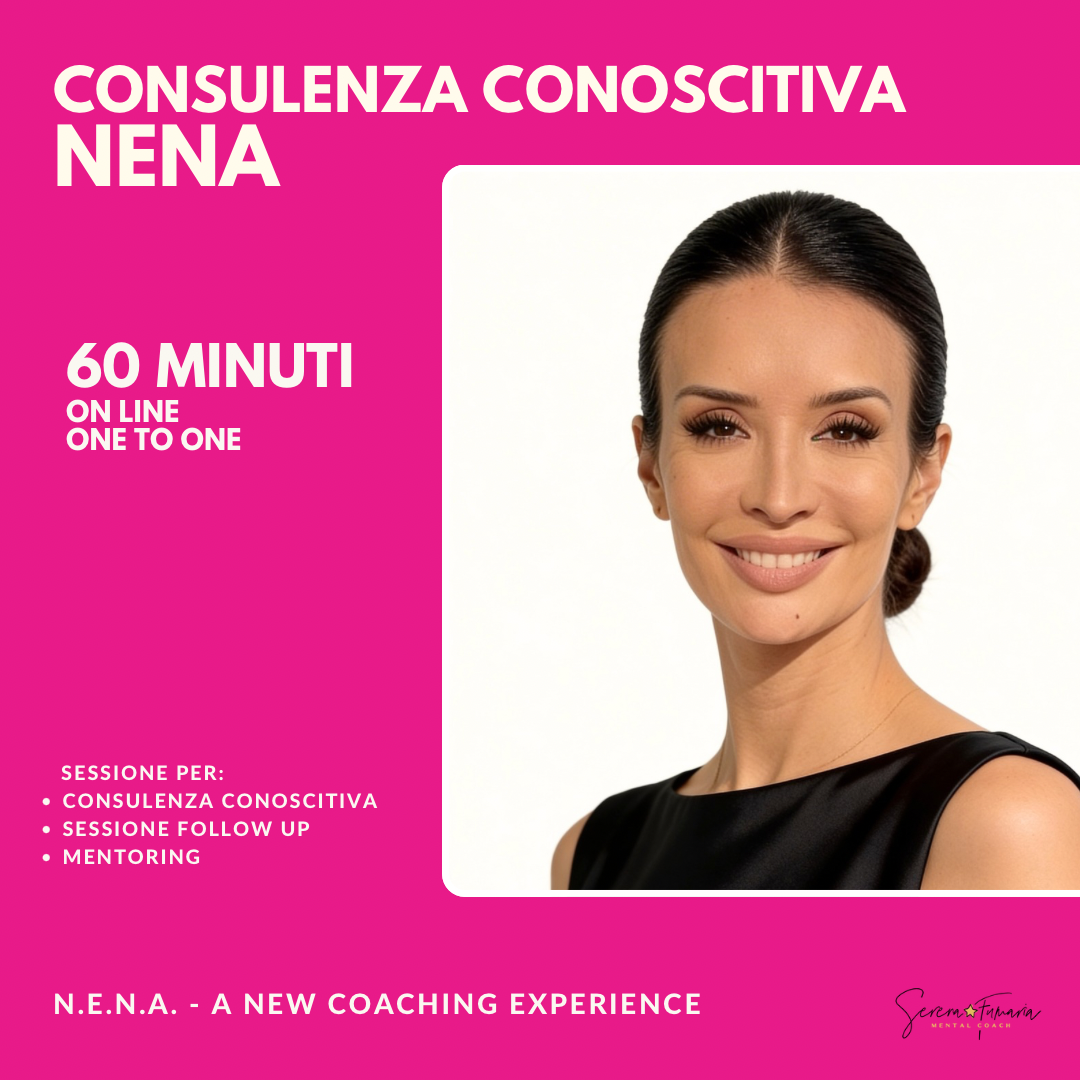 SERENA FUMARIA CONSULENZA CONOSCITIVA 60 MINUTI