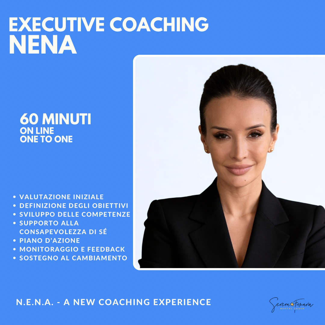 Consulenza di EXECUTIVE COACHING one-to-one Metodo NENA