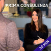 Immagine di Serena Fumaria che dialoga con il suo coachee o cliente durante la prima consulenza